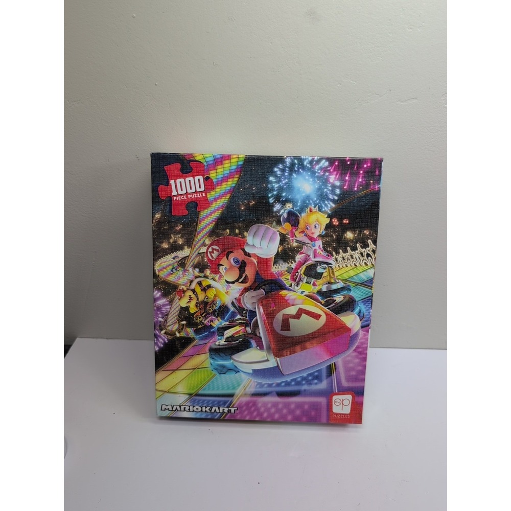 Mario Kart Rainbow Road Jigsaw Puzzle 1000-Pieces